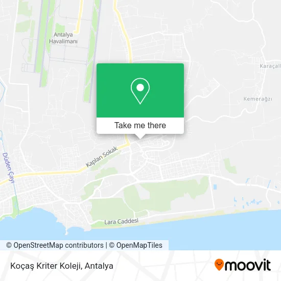 Koçaş Kriter Koleji map