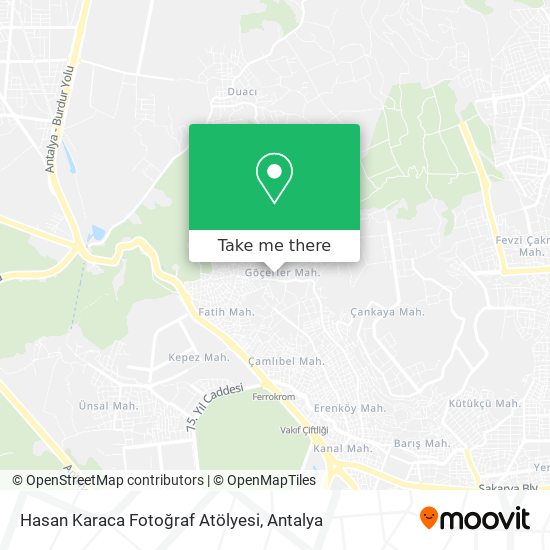 Hasan Karaca Fotoğraf Atölyesi map