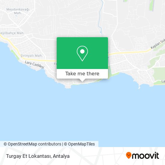 Turgay Et Lokantası map