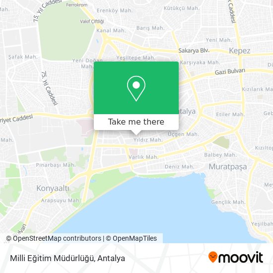 Milli Eğitim Müdürlüğü map