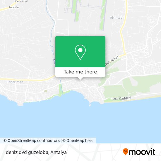 deniz dvd güzeloba map