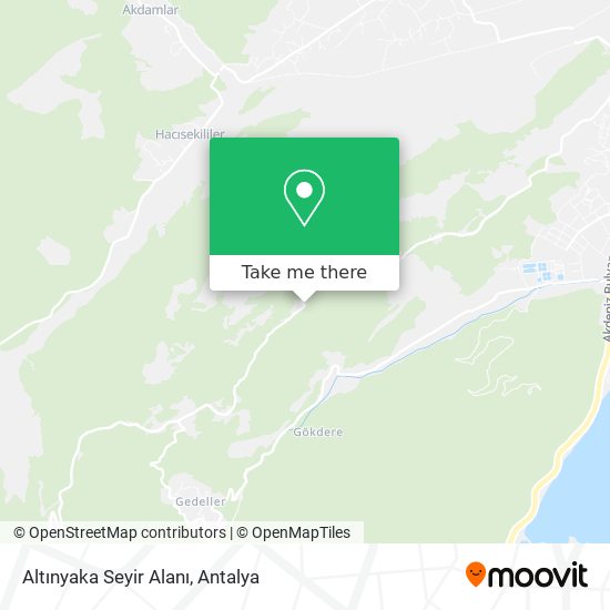 Altınyaka Seyir Alanı map