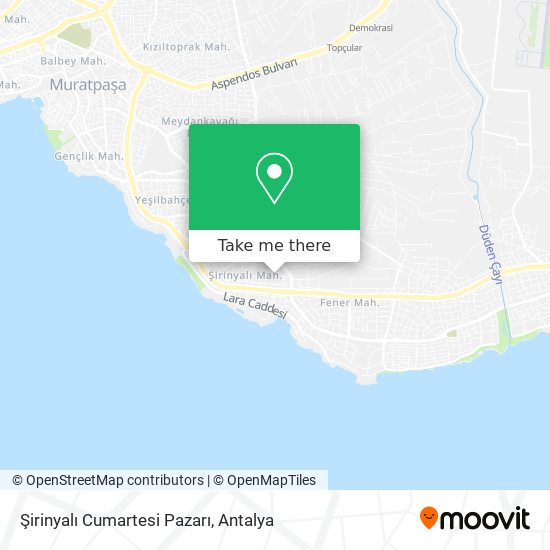 Şirinyalı Cumartesi Pazarı map