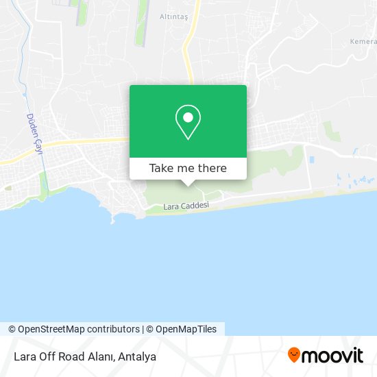 Lara Off Road Alanı map