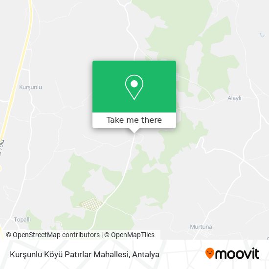 Kurşunlu Köyü Patırlar Mahallesi map