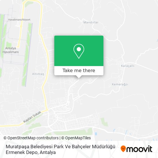 Muratpaşa Belediyesi Park Ve Bahçeler Müdürlüğü Ermenek Depo map