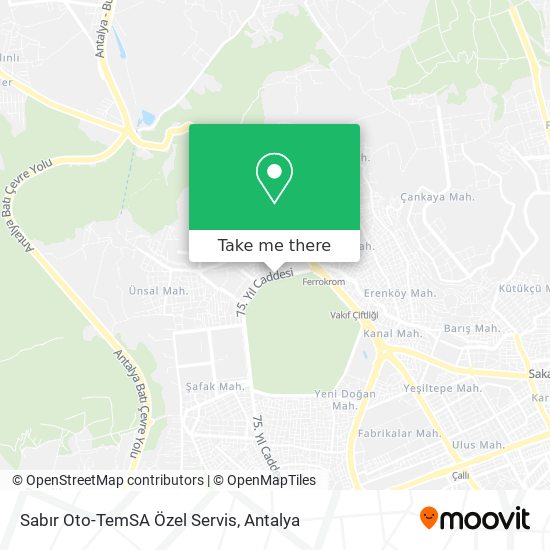 Sabır Oto-TemSA Özel Servis map