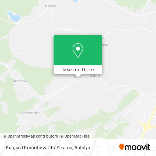Kurşun Otomotiv & Oto Yıkama map