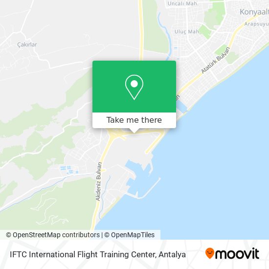 IFTC International Flight Training Center map