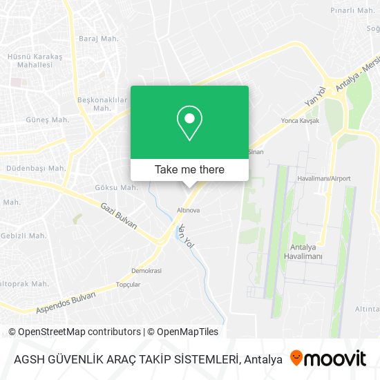 AGSH GÜVENLİK ARAÇ TAKİP SİSTEMLERİ map