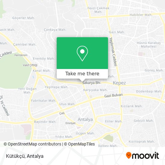 Kütükçü map