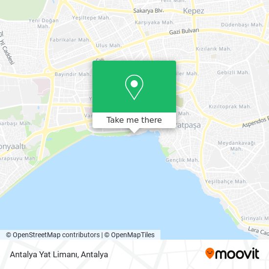 Antalya  Yat  Limanı map