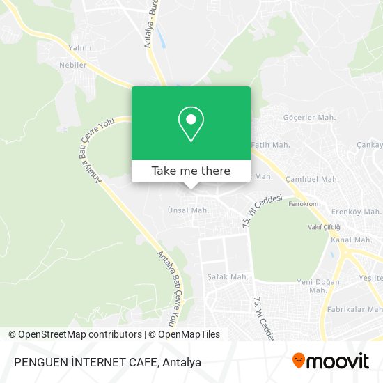 PENGUEN İNTERNET CAFE map