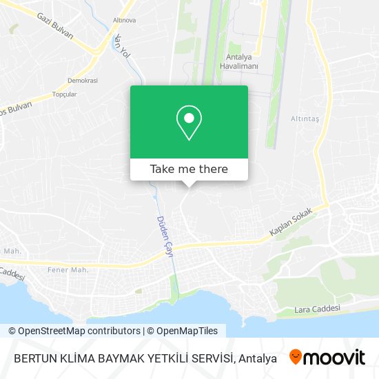 BERTUN KLİMA BAYMAK YETKİLİ SERVİSİ map
