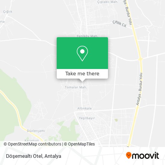 Döşemealtı Otel map