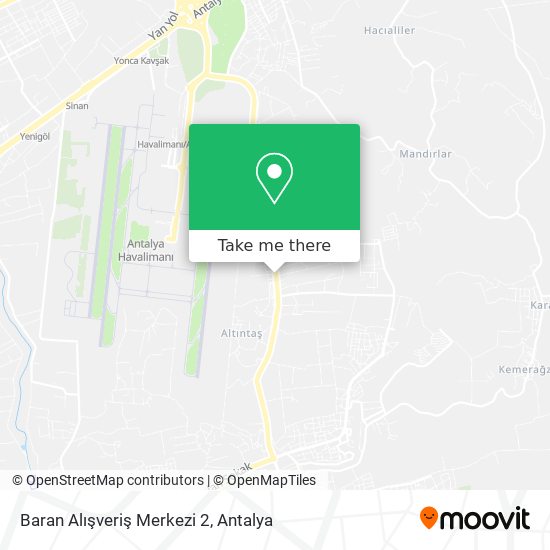 Baran Alışveriş Merkezi 2 map
