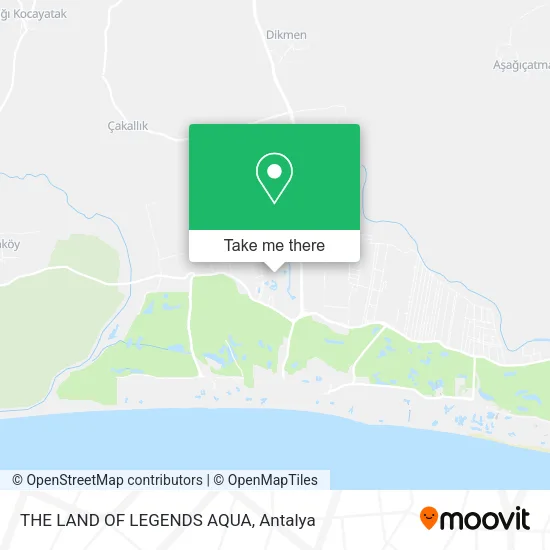 THE LAND OF LEGENDS AQUA map