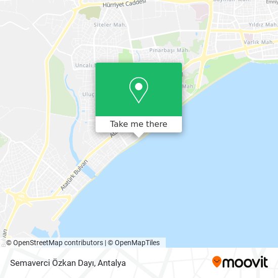 Semaverci Özkan Dayı map
