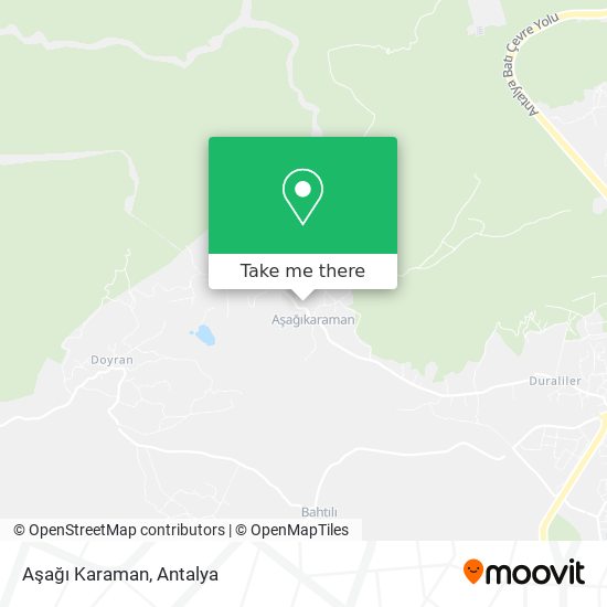 Aşağı Karaman map