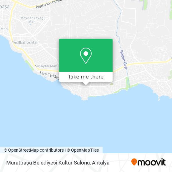 Muratpaşa Belediyesi Kültür Salonu map