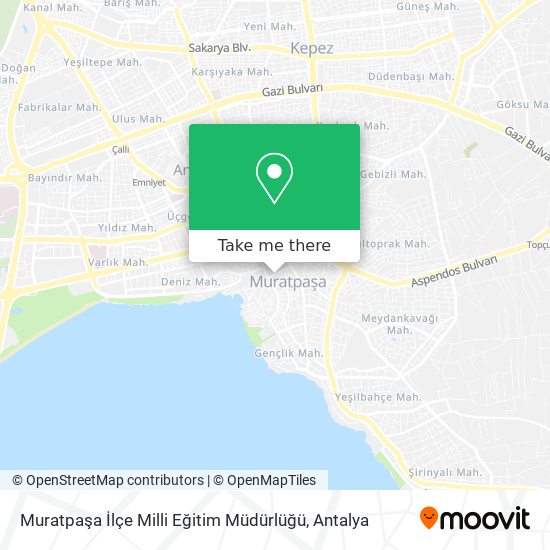 Muratpaşa İlçe Milli Eğitim Müdürlüğü map