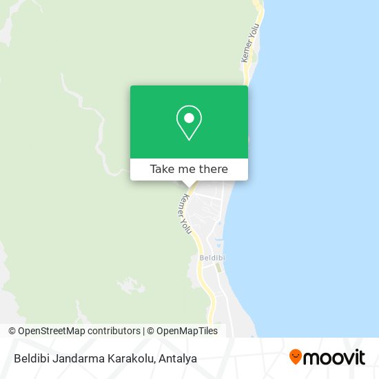 Beldibi Jandarma Karakolu map