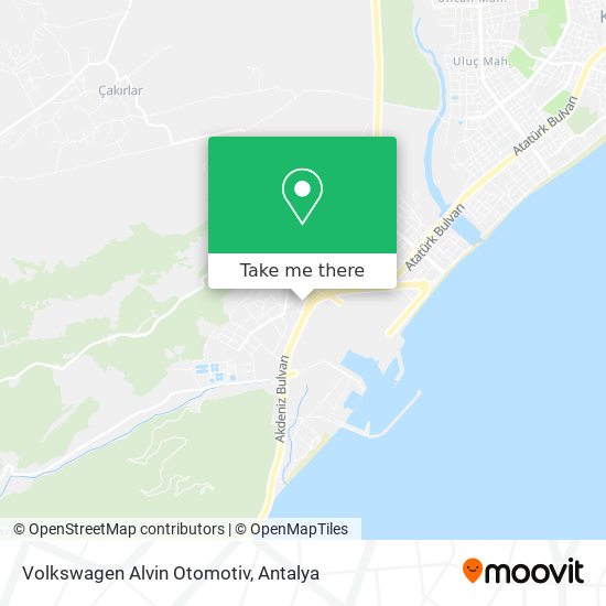 Volkswagen Alvin Otomotiv map