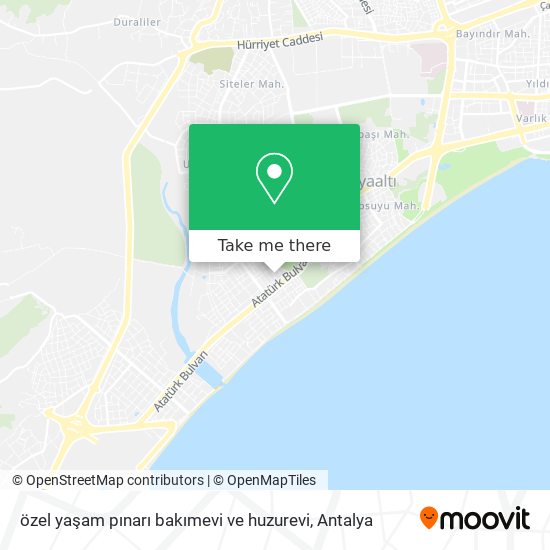 özel yaşam pınarı bakımevi ve huzurevi map
