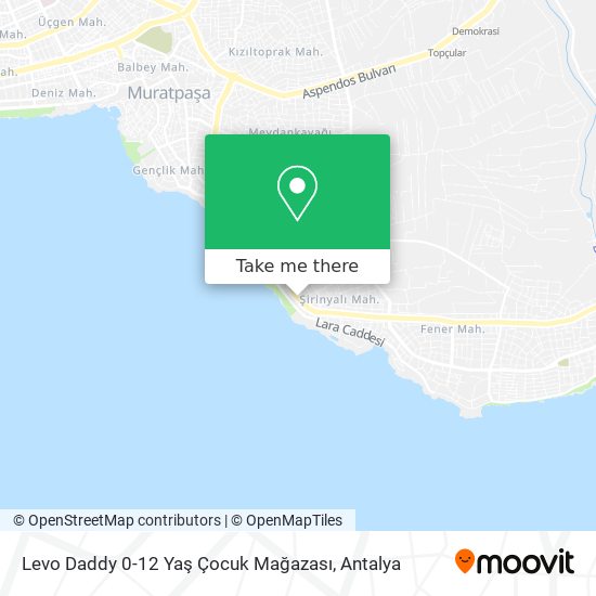 Levo Daddy 0-12 Yaş Çocuk Mağazası map