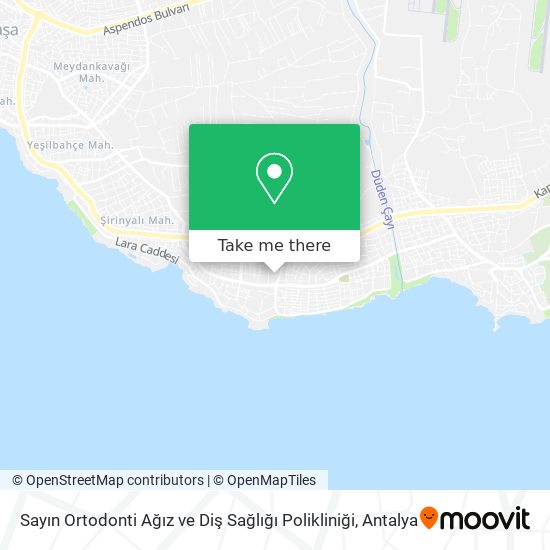 Sayın Ortodonti Ağız ve Diş Sağlığı Polikliniği map