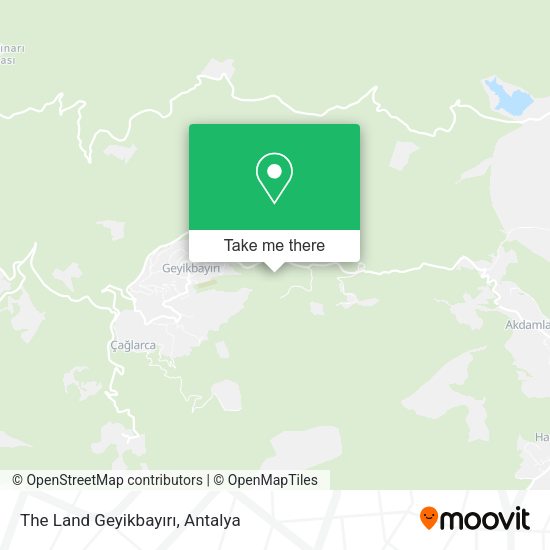 The Land Geyikbayırı map