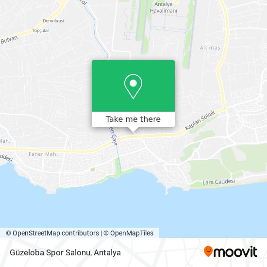 Güzeloba Spor Salonu map