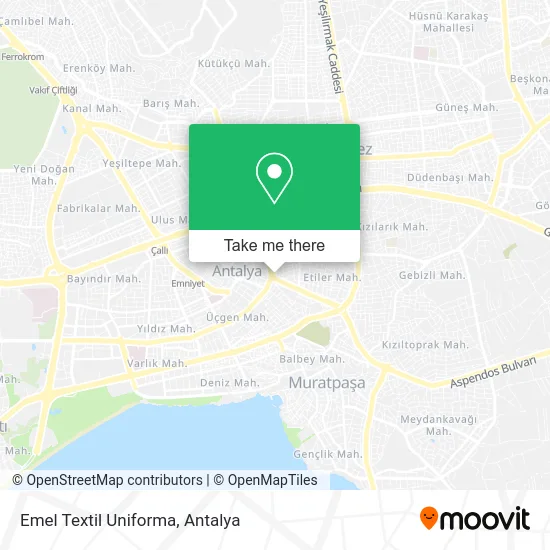 Emel Textil Uniforma map