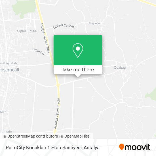 PalmCity Konakları 1.Etap Şantiyesi map