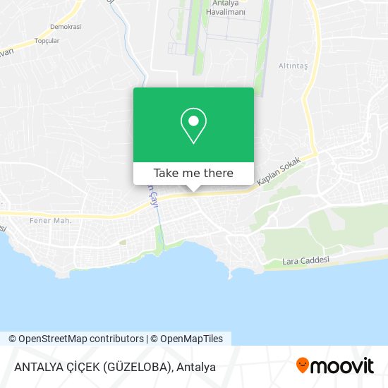 ANTALYA ÇİÇEK (GÜZELOBA) map
