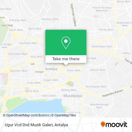 Ugur Vcd Dvd Muzik Galeri map