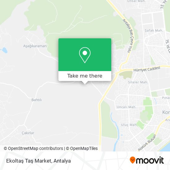 Ekoltaş Taş Market map