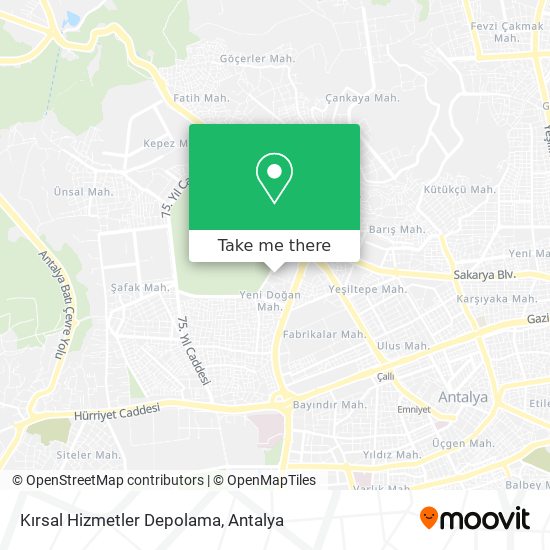 Kırsal Hizmetler Depolama map