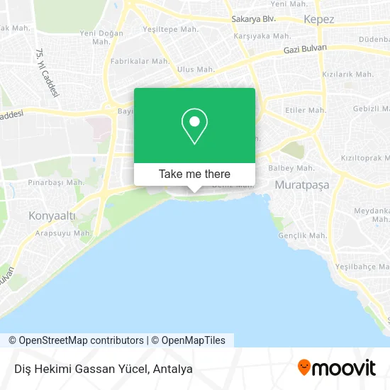 Diş Hekimi Gassan Yücel map