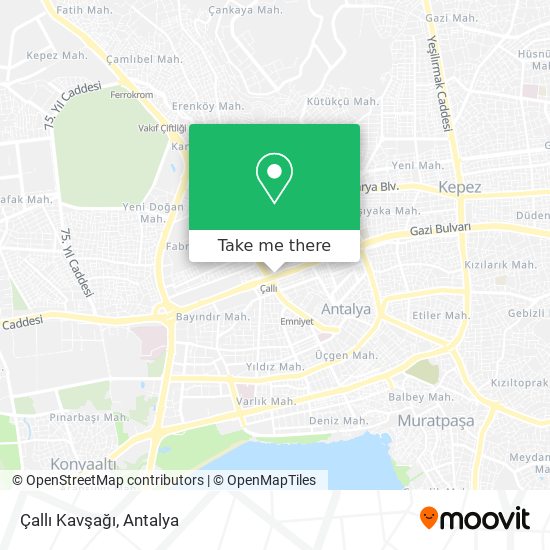 Çallı Kavşağı map