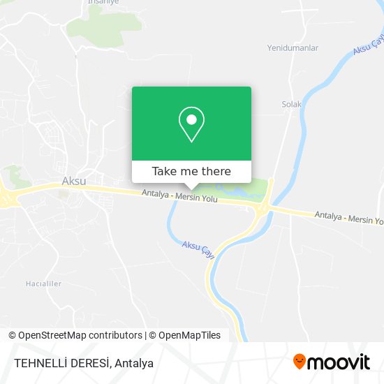 TEHNELLİ DERESİ map