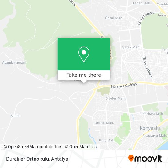 Duraliler Ortaokulu map