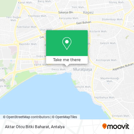 Aktar Otcu Bitki Baharat map