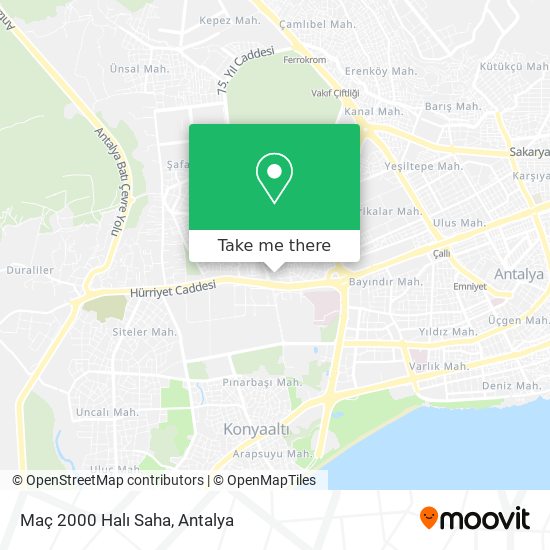 Maç 2000 Halı Saha map