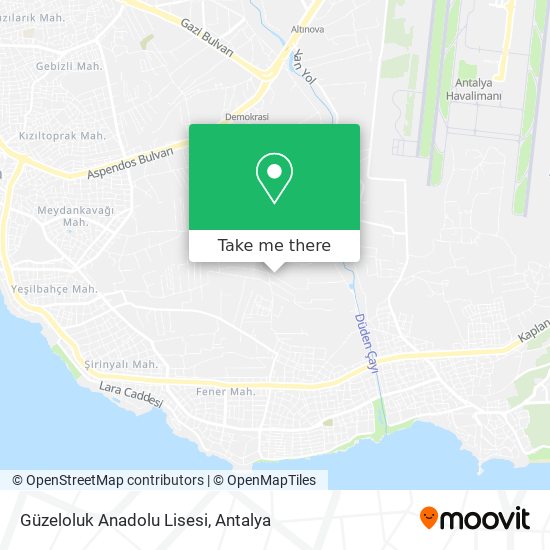Güzeloluk Anadolu Lisesi map