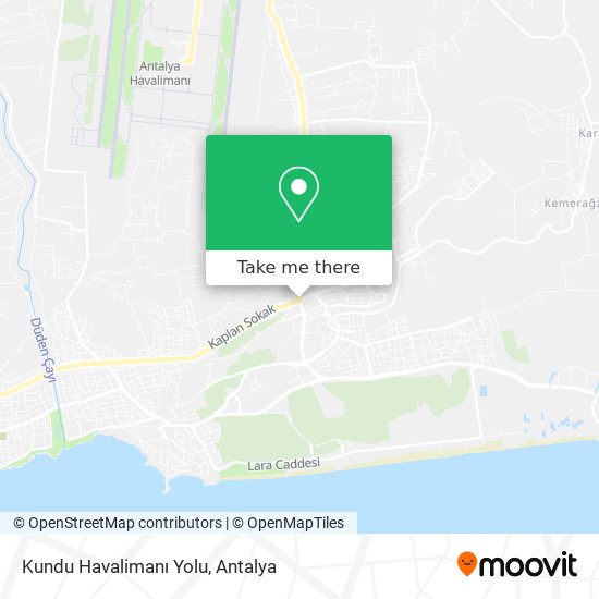 Kundu Havalimanı Yolu map