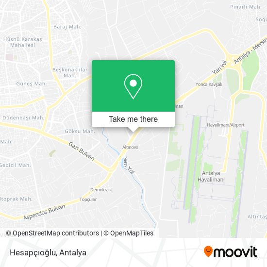 Hesapçıoğlu map