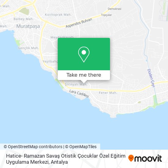 Hatice- Ramazan Savaş Otistik Çocuklar Özel Eğitim Uygulama Merkezi map