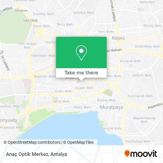 Anaç Optik Merkez map