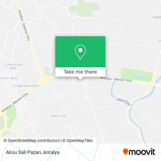 Aksu Salı Pazarı map